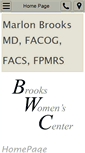 Mobile Screenshot of brookswomenscenter.com